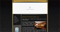 Desktop Screenshot of frontierbuilders.com